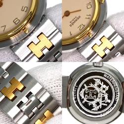 Hermes watch stainless steel SSxGP ladies HERMES