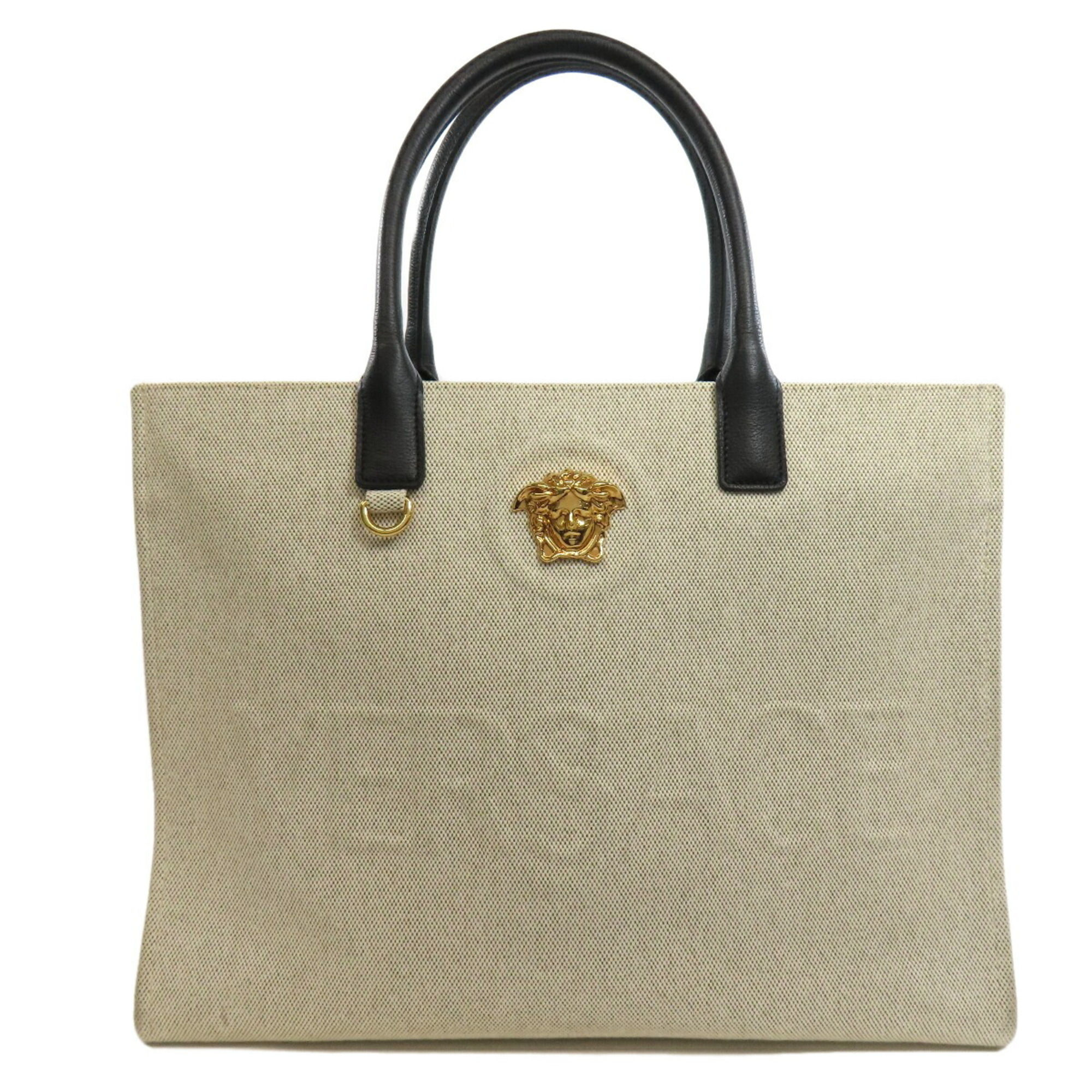 Versace Tote Bag Canvas Women's VERSACE