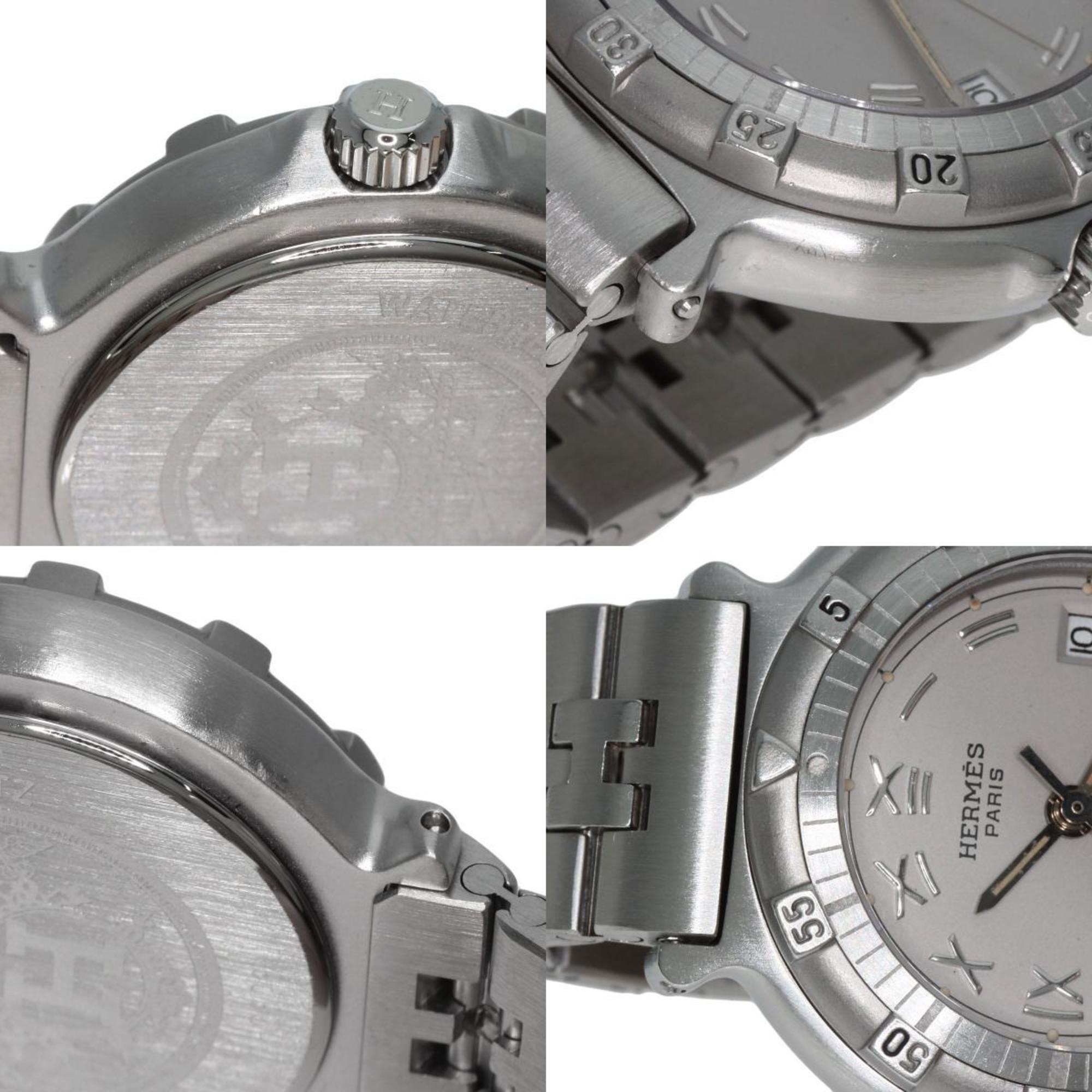 Hermes Captain Nemo Watch Stainless Steel SS Ladies HERMES