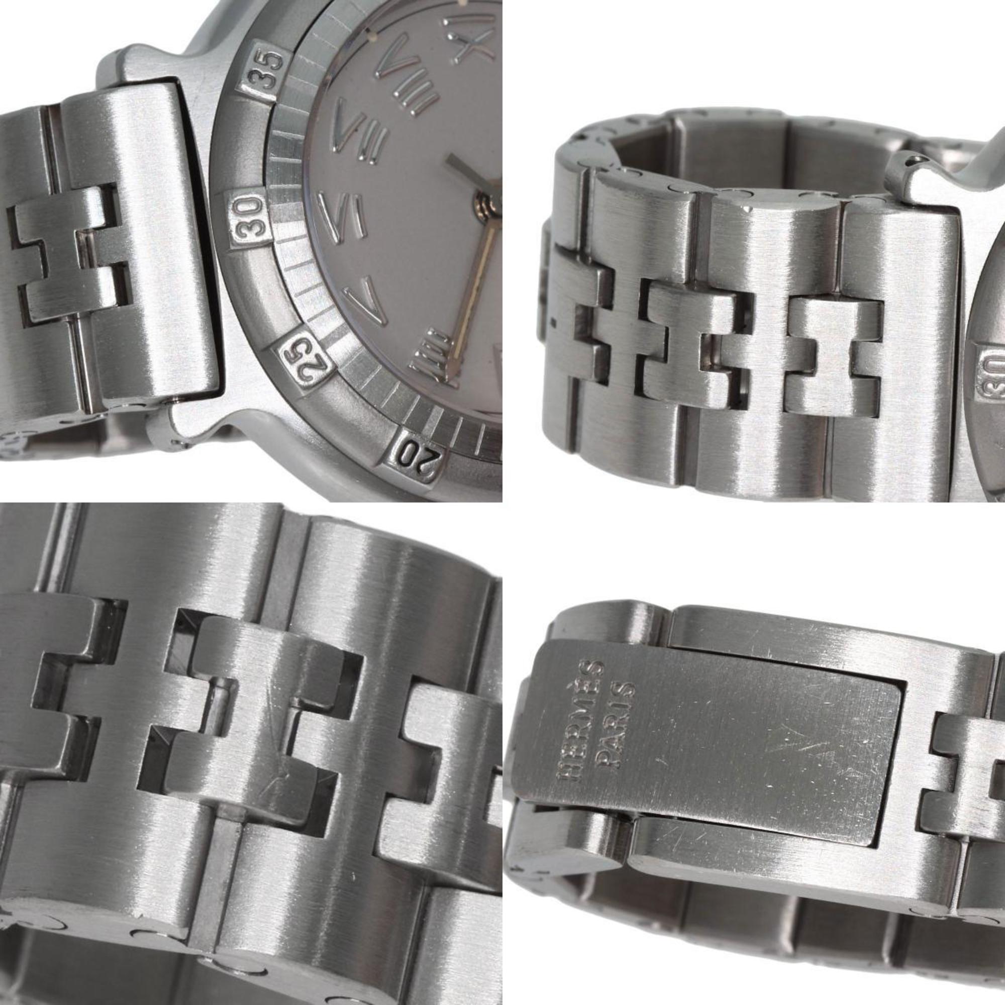 Hermes Captain Nemo Watch Stainless Steel SS Ladies HERMES