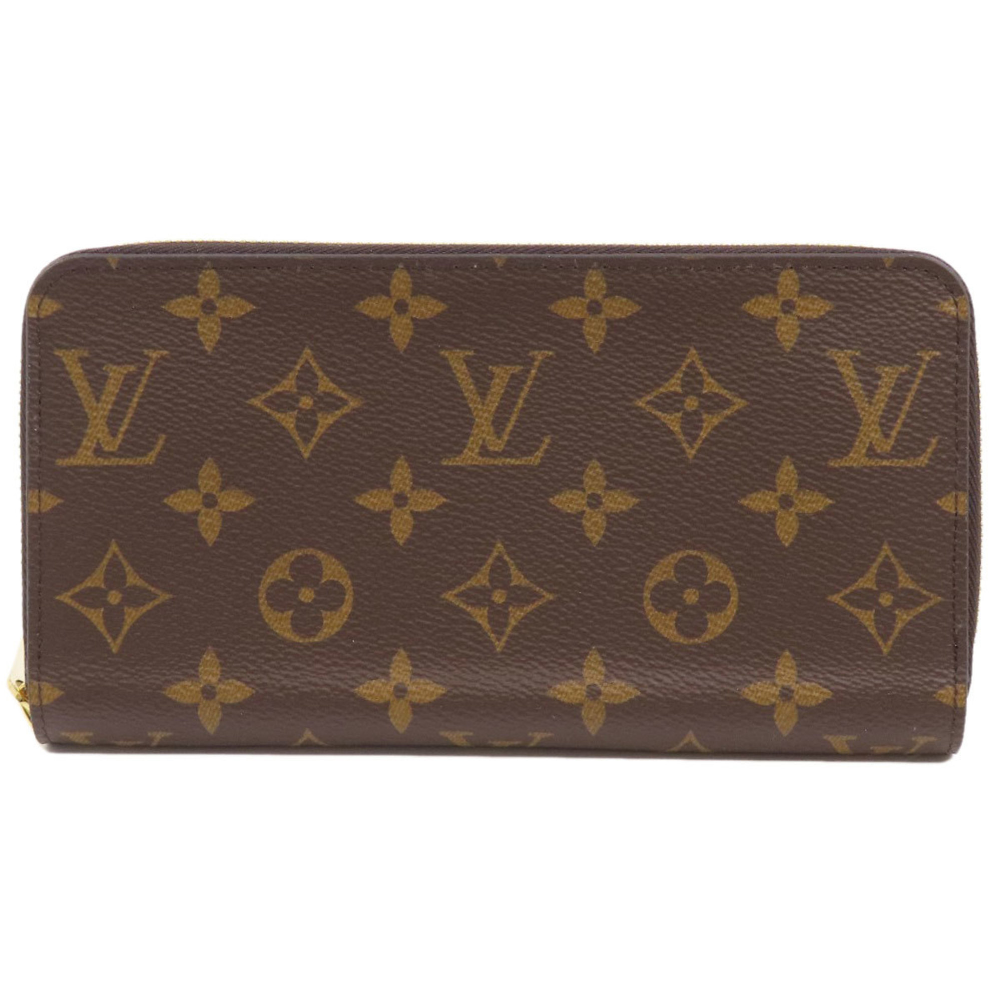 Louis Vuitton M42616 Zippy Wallet Long Monogram Canvas Women's LOUIS VUITTON