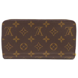 Louis Vuitton M42616 Zippy Wallet Long Monogram Canvas Women's LOUIS VUITTON