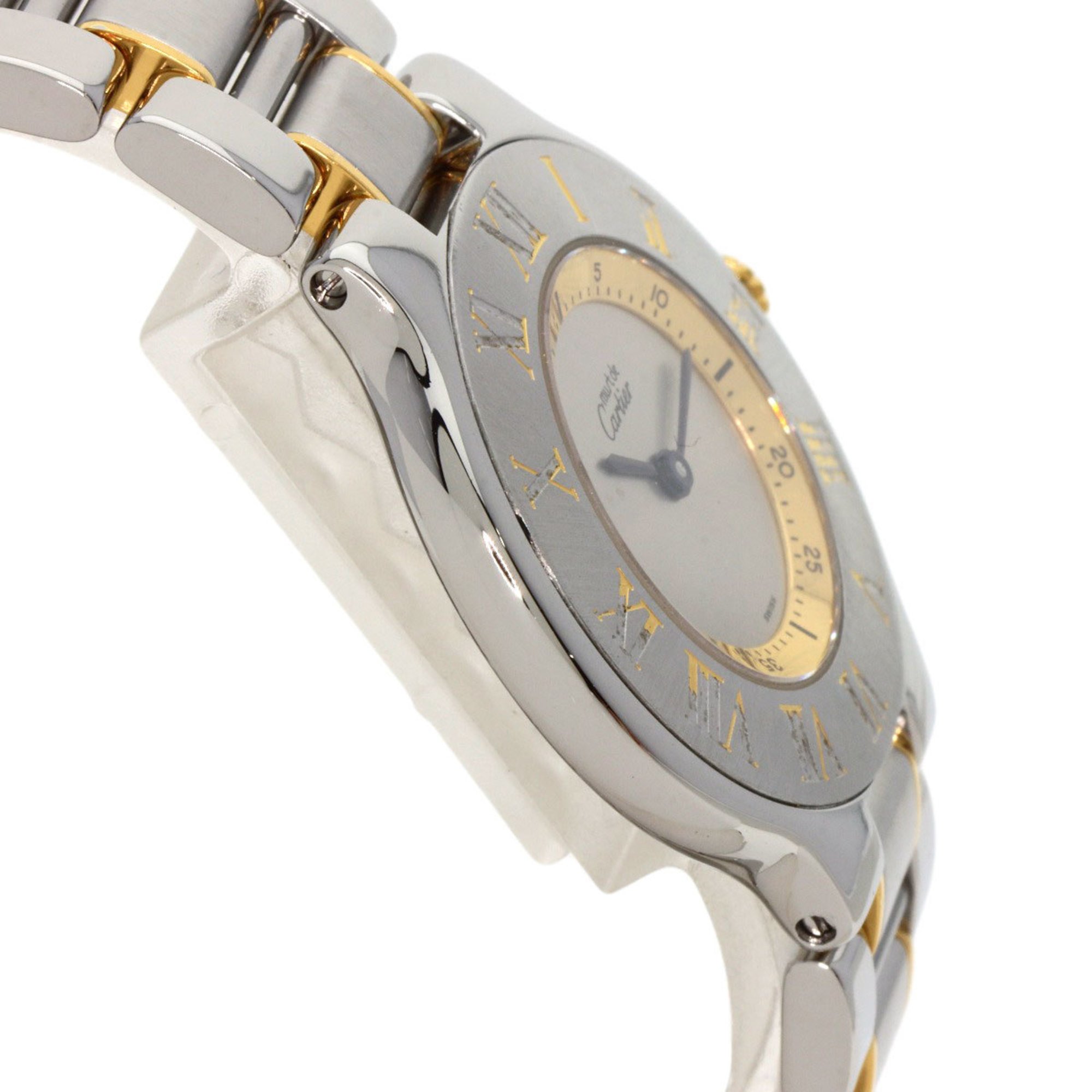 Cartier W10073R6 Must 21 Watch Stainless Steel SS Ladies CARTIER