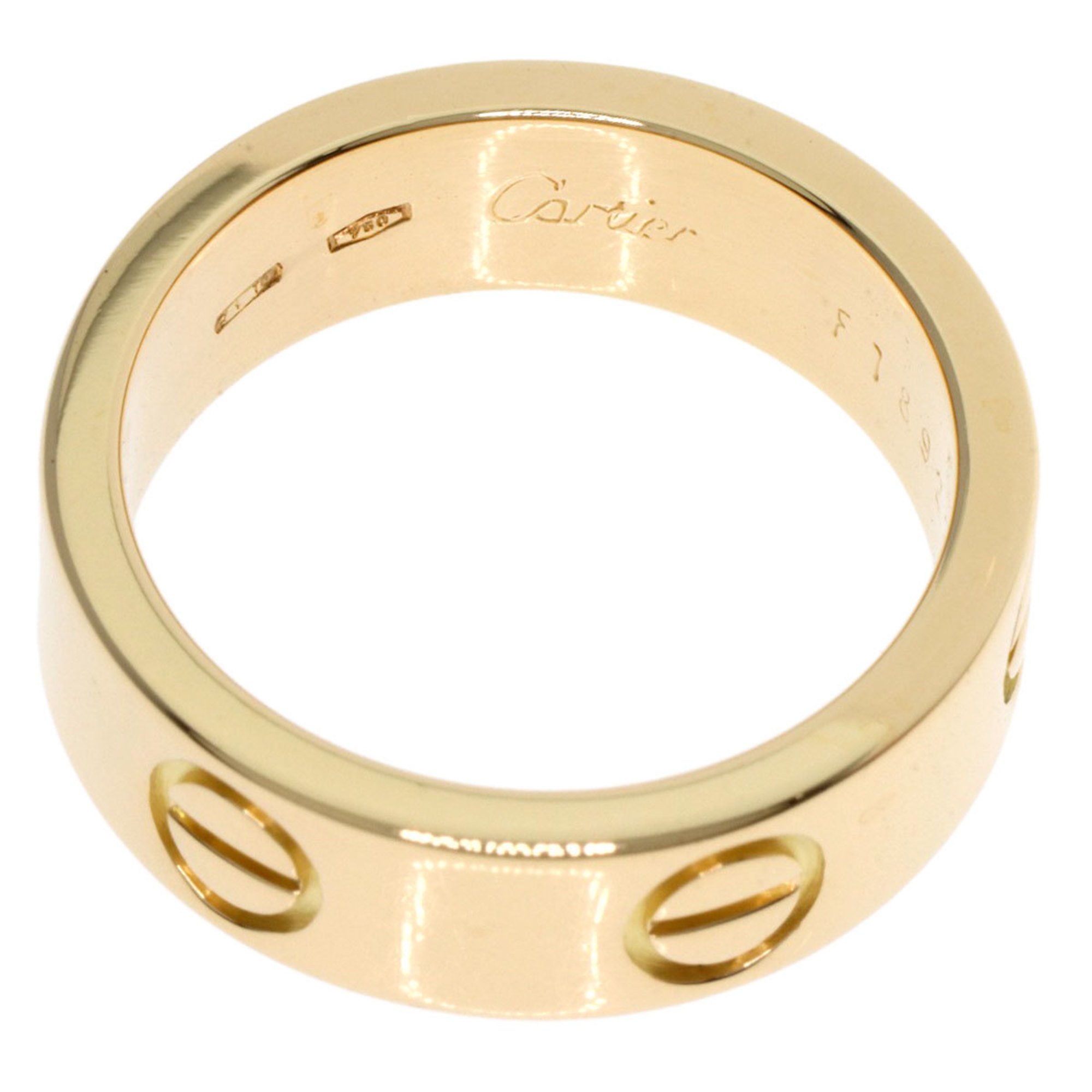 Cartier Love Ring #49 Ring, 18K Yellow Gold, Women's, CARTIER