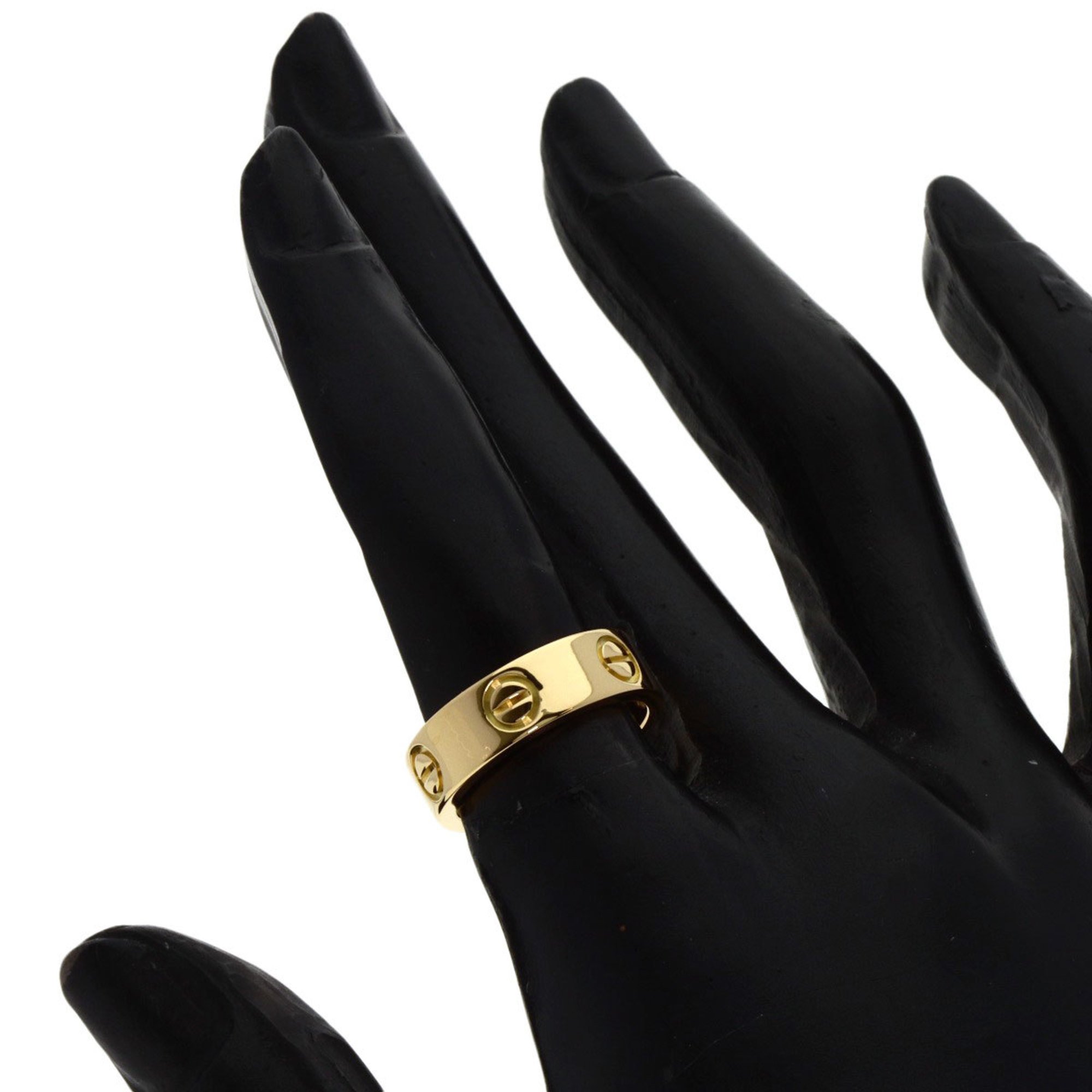 Cartier Love Ring #49 Ring, 18K Yellow Gold, Women's, CARTIER