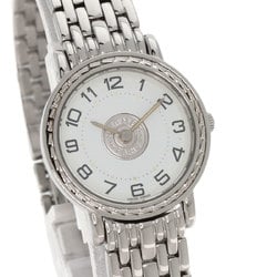 Hermes SE4.210 Serie Watch Stainless Steel SS Ladies HERMES