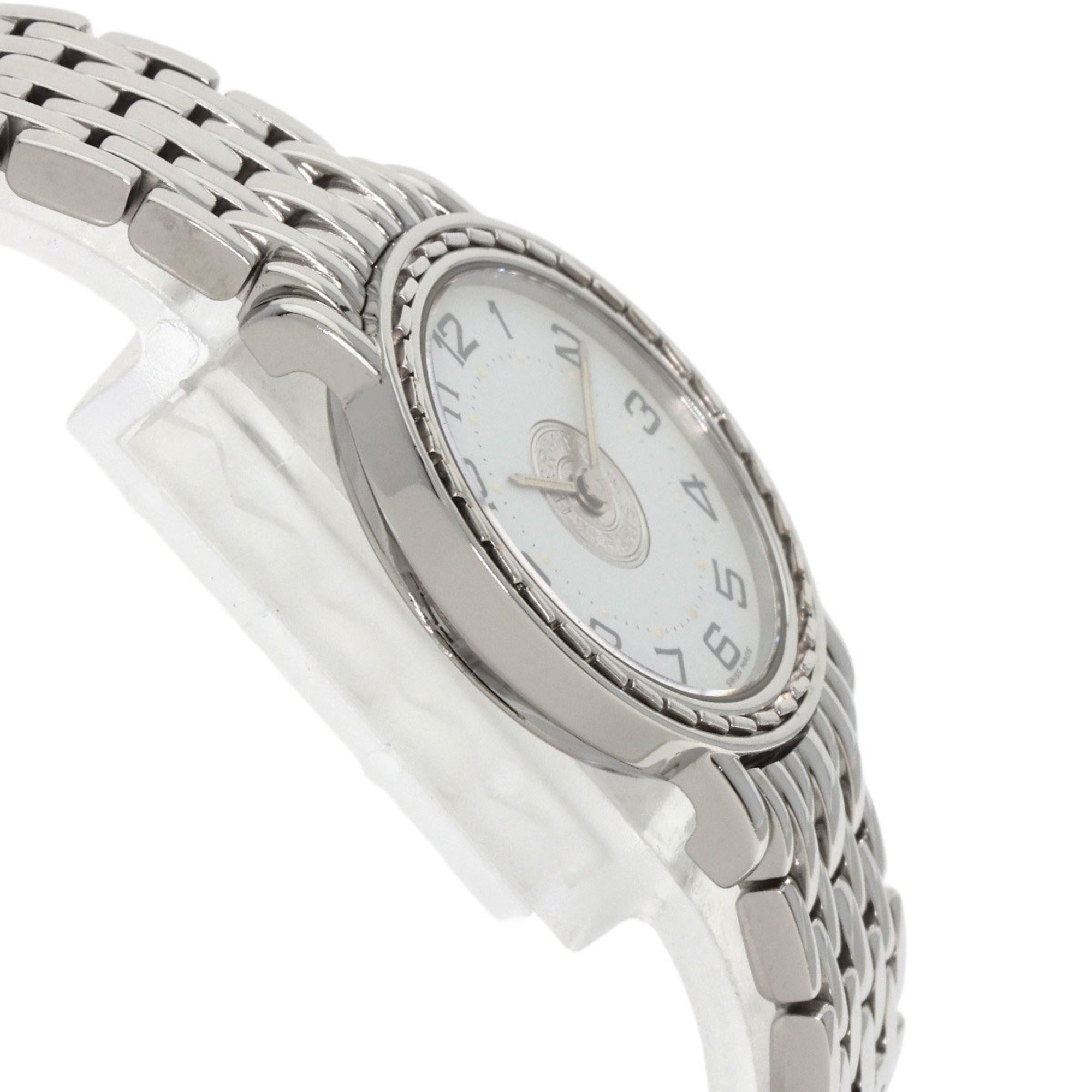 Hermes SE4.210 Serie Watch Stainless Steel SS Ladies HERMES