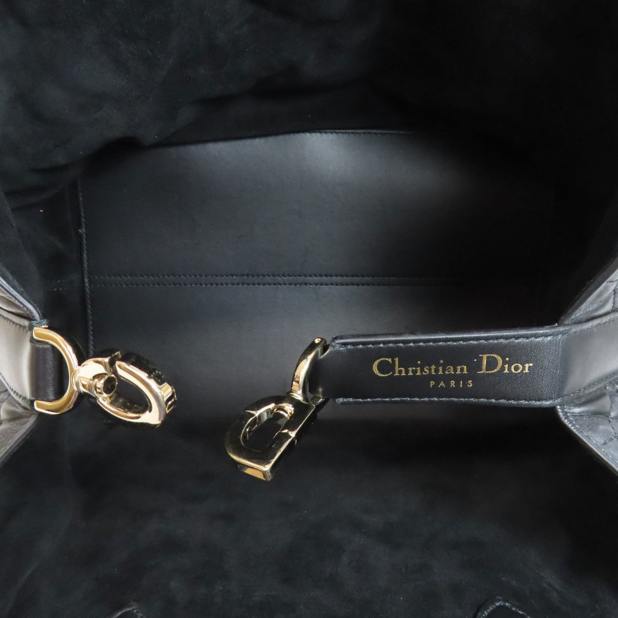 Christian Dior Toujours Small Tote Bag Calfskin Women's CHRISTIAN DIOR