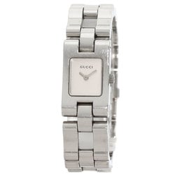 Gucci 2305L Square Face Watch Stainless Steel SS Ladies GUCCI