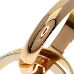 Cartier Trinity #51 Ring, K18 Yellow Gold, K18WG, K18PG, Women's, CARTIER