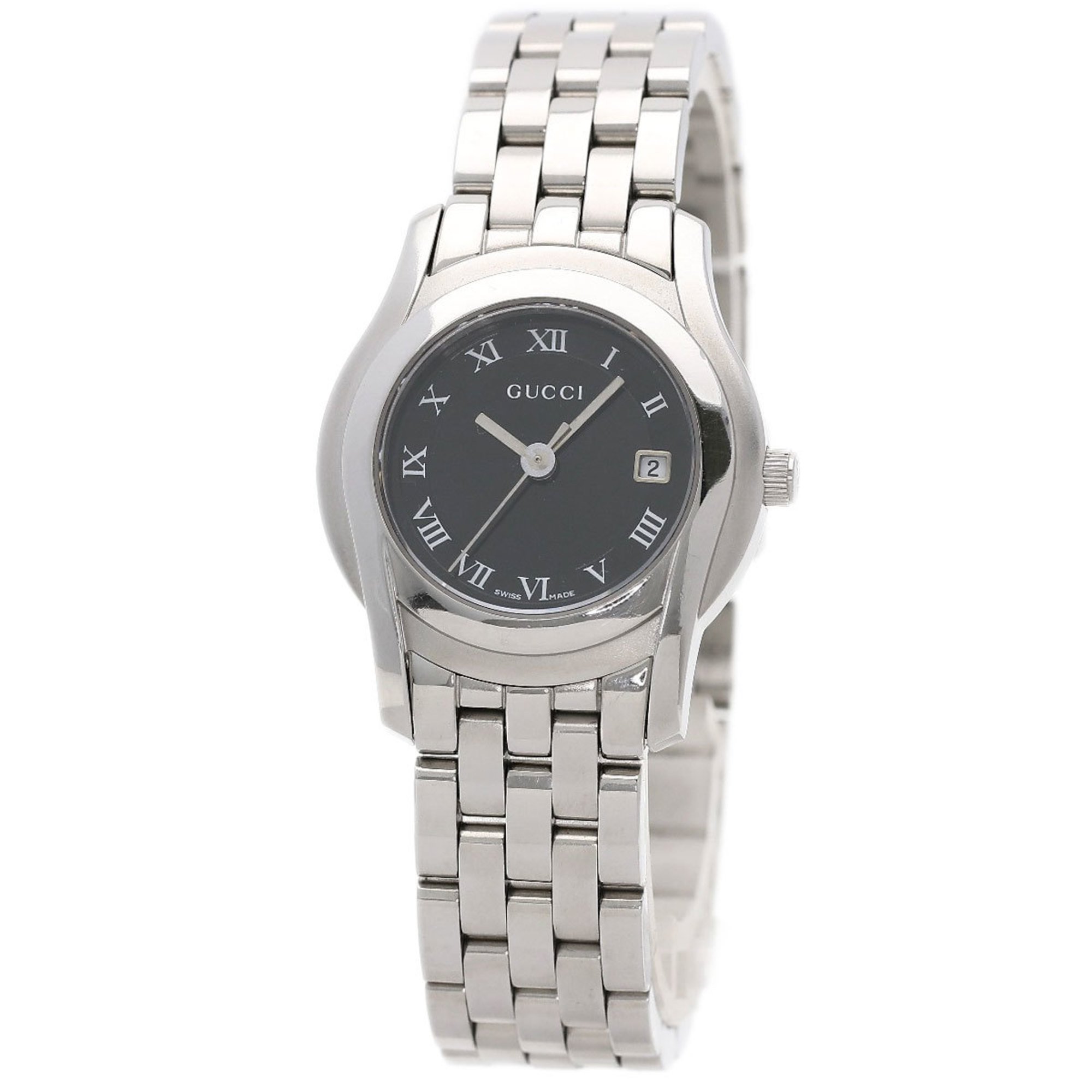 Gucci 5500L Watch Stainless Steel SS Ladies GUCCI