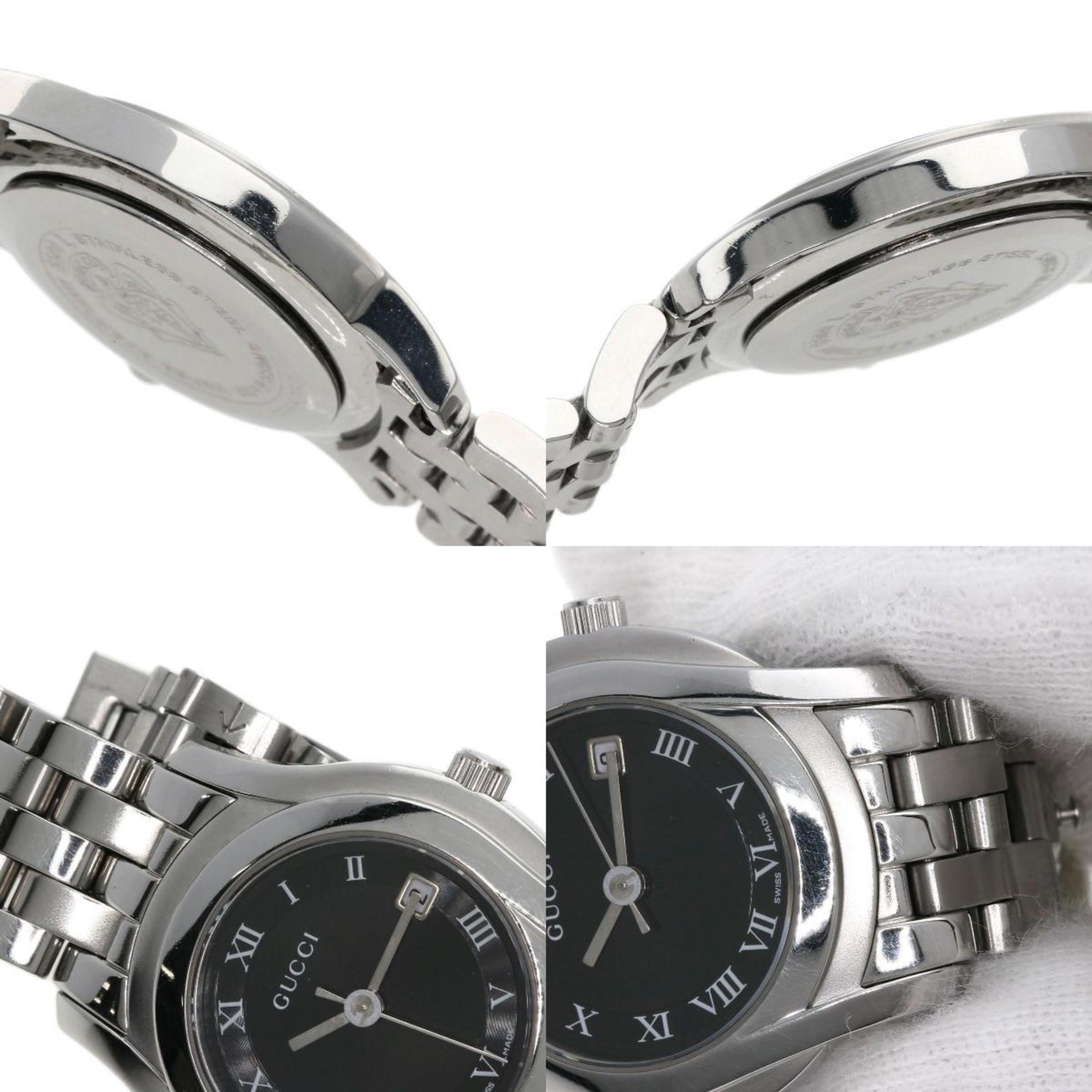 Gucci 5500L Watch Stainless Steel SS Ladies GUCCI