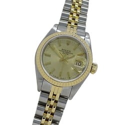 Rolex ROLEX Datejust 69173 89 series watch ladies automatic AT stainless steel SS gold YG combination polished