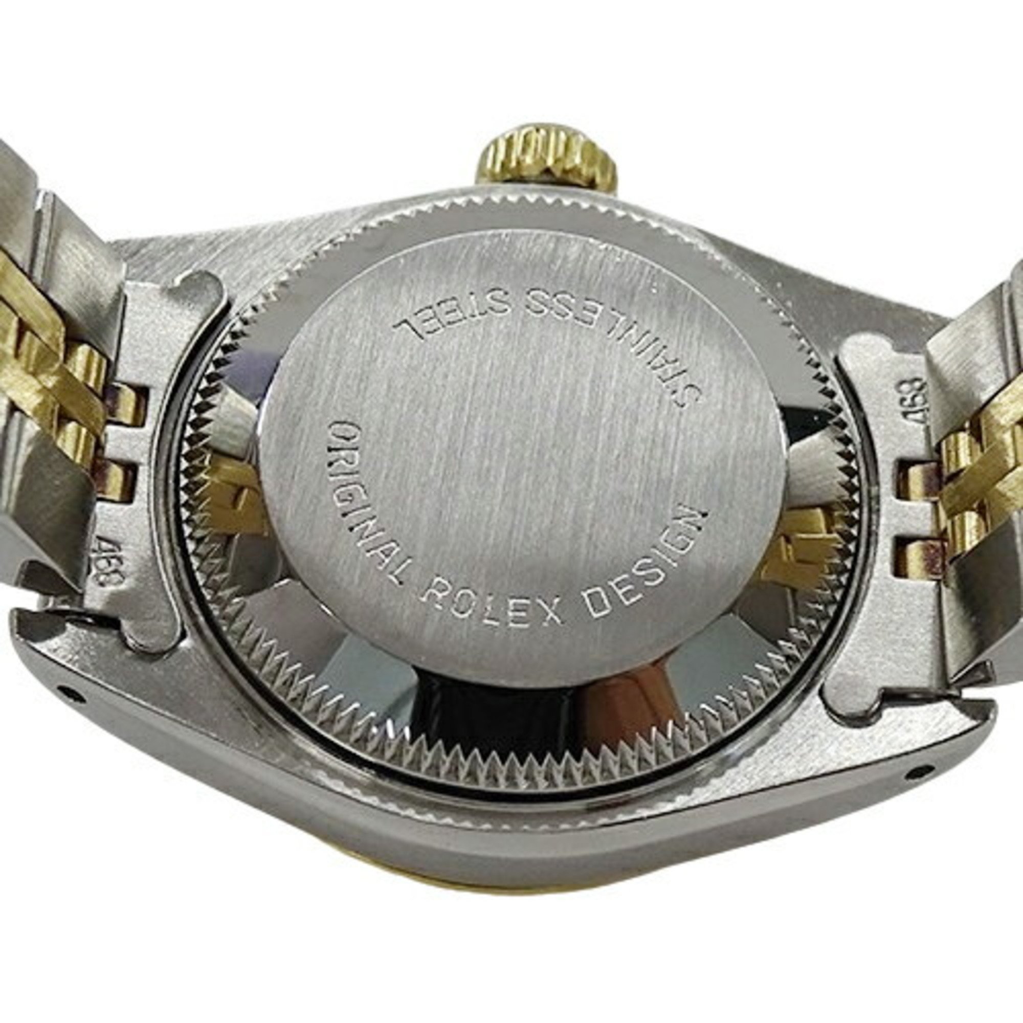 Rolex ROLEX Datejust 69173 89 series watch ladies automatic AT stainless steel SS gold YG combination polished