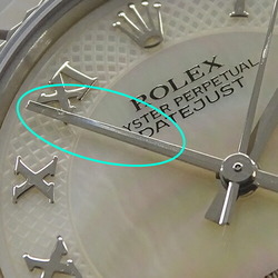 Rolex ROLEX Datejust 178274NR D serial number Watch Boys Shell Automatic AT Stainless Steel SS White Gold WG Silver Polished