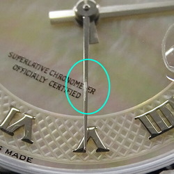 Rolex ROLEX Datejust 178274NR D serial number Watch Boys Shell Automatic AT Stainless Steel SS White Gold WG Silver Polished