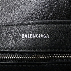 BALENCIAGA Women's Tote Bag Handbag Leather Everyday XXS Black 551815