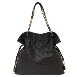 Tory Burch Women's Tote Bag Chain Leather Black Outing