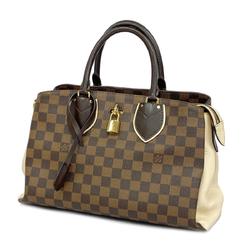 Louis Vuitton Handbag Damier Normandy N44028 Ebene Creme Ladies