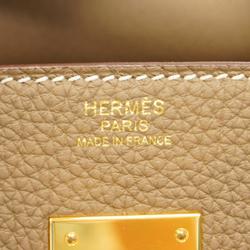 Hermes handbag Birkin 30 B stamp Togo Etoupe ladies