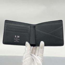 Louis Vuitton Wallet Monogram Eclipse Portefeuille Multiple M61695 Black Men's