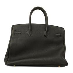 Hermes handbag Birkin 35 X engraved Togo black ladies