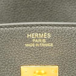 Hermes handbag Birkin 35 X engraved Togo black ladies