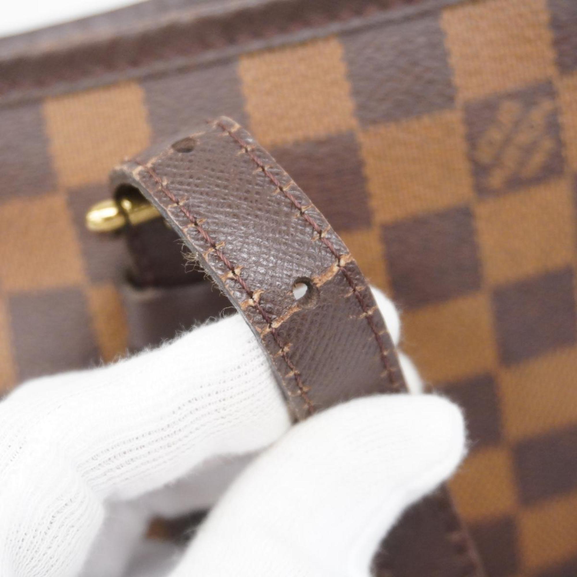 Louis Vuitton Tote Bag Damier Marais N42240 Ebene Ladies