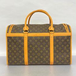 Louis Vuitton Pet Bag Monogram Sacchan 50 M42021 Brown Men's Women's