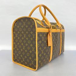 Louis Vuitton Pet Bag Monogram Sacchan 50 M42021 Brown Men's Women's