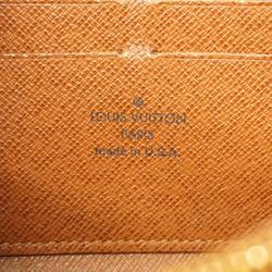 Louis Vuitton Long Wallet Monogram Zippy M60017 Brown Men's Women's