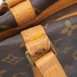 Louis Vuitton Handbag Monogram Sax Pool 35 M41626 Brown Ladies