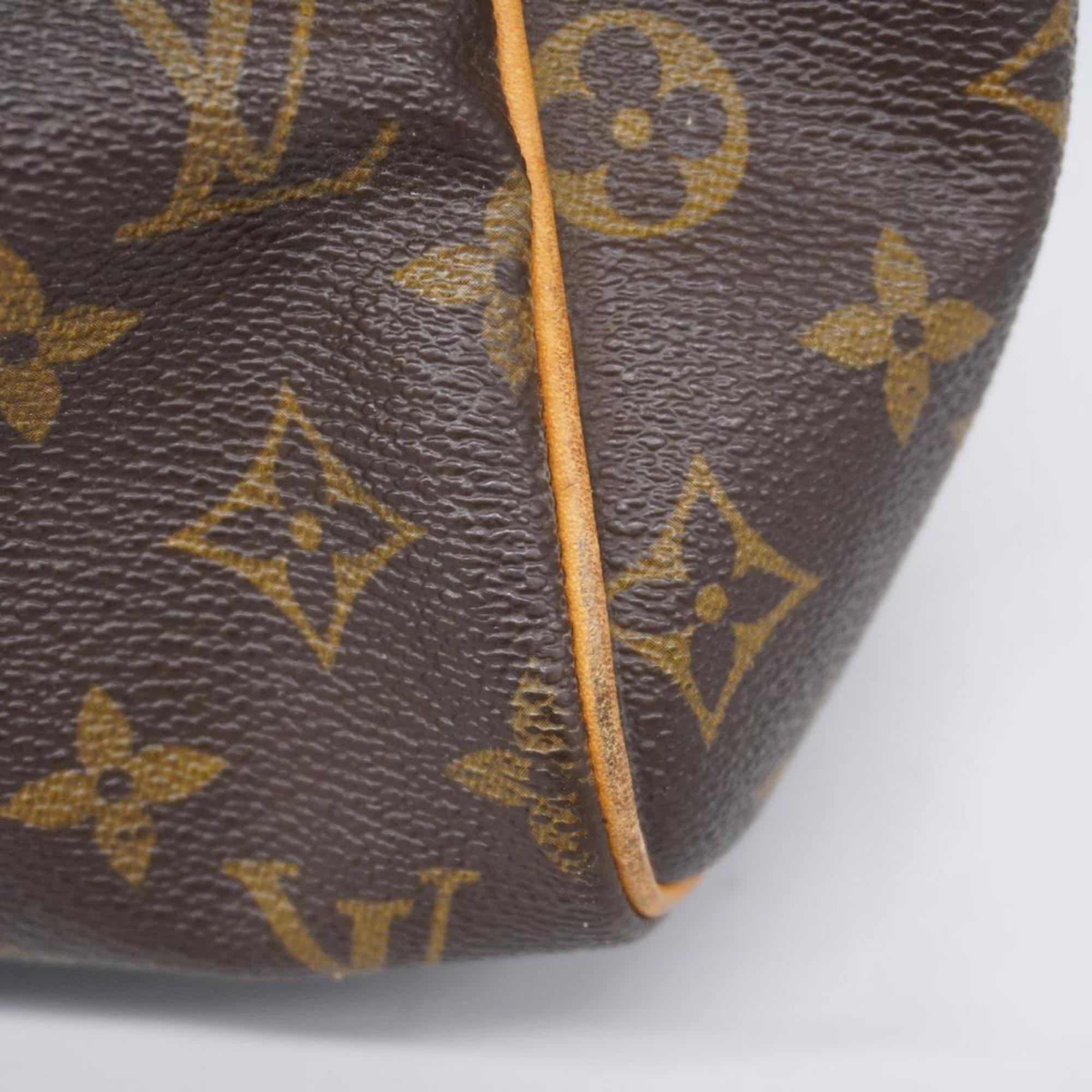 Louis Vuitton Handbag Monogram Sax Pool 35 M41626 Brown Ladies