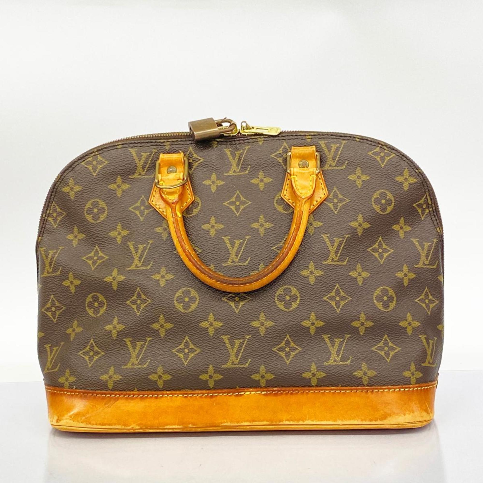 Louis Vuitton handbag Monogram Alma M51130 Brown ladies