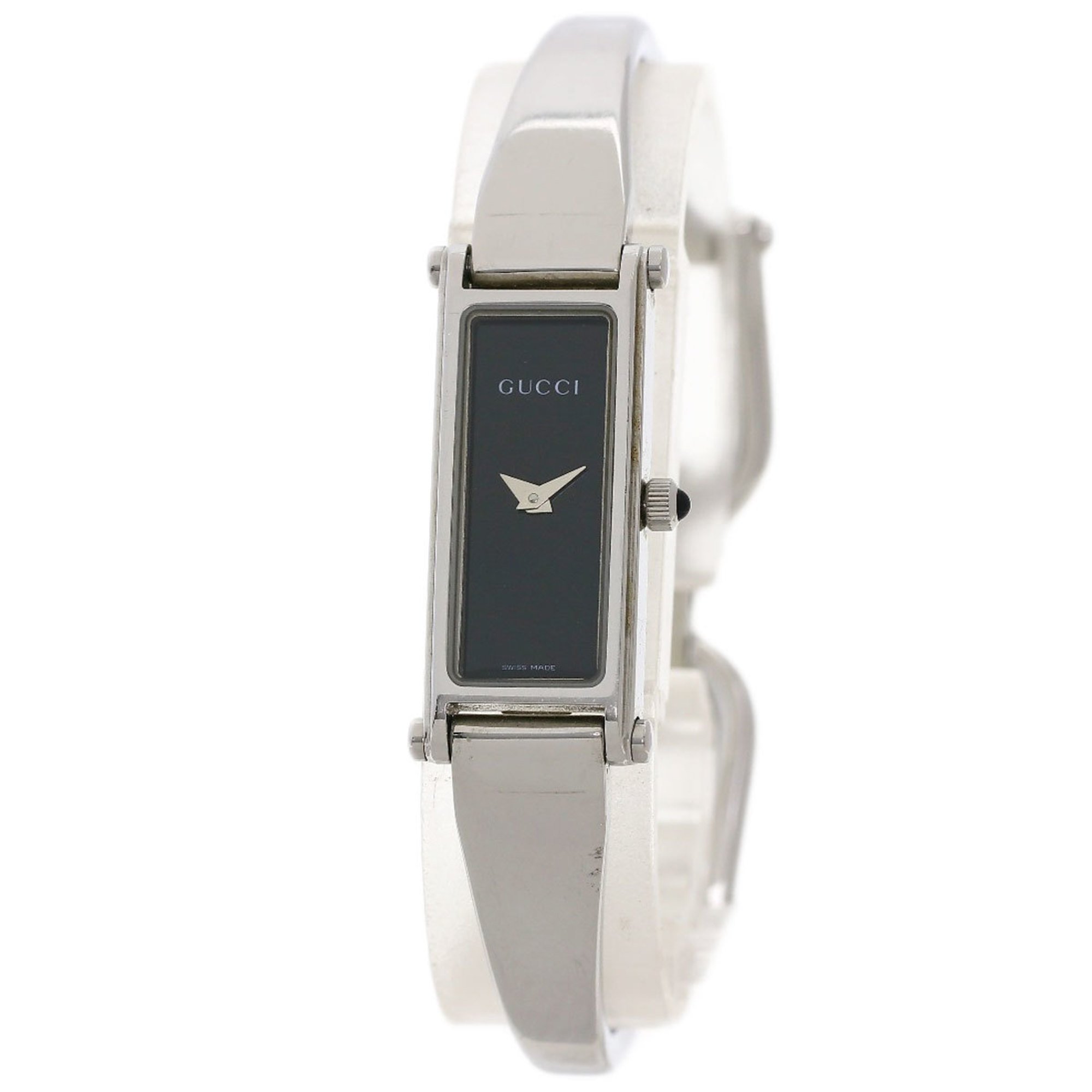 Gucci 1500L Square Face Watch Stainless Steel SS Ladies GUCCI