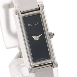 Gucci 1500L Square Face Watch Stainless Steel SS Ladies GUCCI