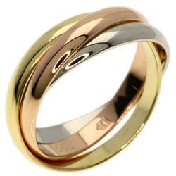 Cartier Trinity SM #49 Ring K18 Yellow Gold K18WG K18PG Women's CARTIER