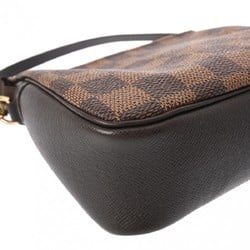 LOUIS VUITTON Damier Truth Makeup Brown N51982 Women's Canvas Pouch