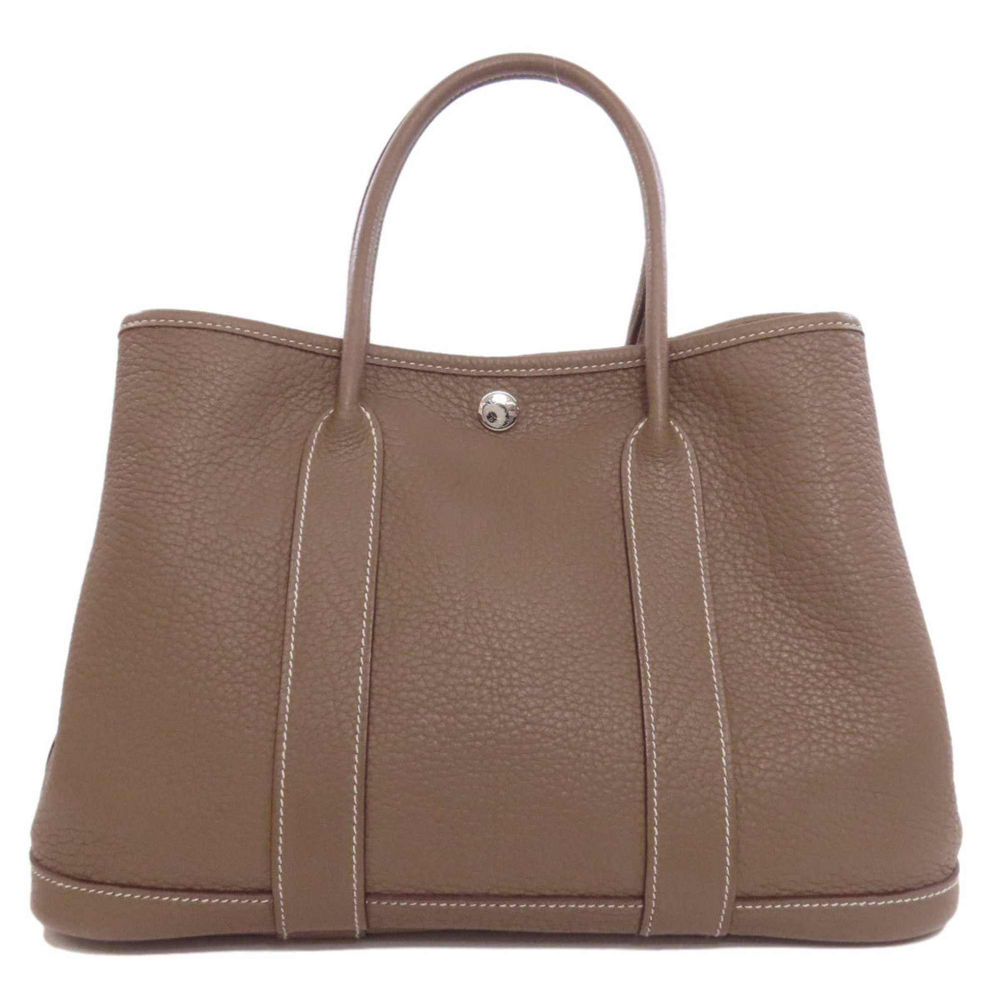 Hermes Garden TPM Tote Bag Togo Women's HERMES