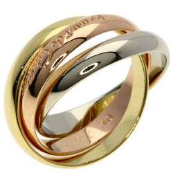 Cartier Trinity #51 Ring, K18 Yellow Gold, K18WG, K18PG, Women's, CARTIER