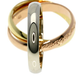 Cartier Trinity #51 Ring, K18 Yellow Gold, K18WG, K18PG, Women's, CARTIER