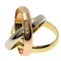 Cartier Trinity #51 Ring, K18 Yellow Gold, K18WG, K18PG, Women's, CARTIER