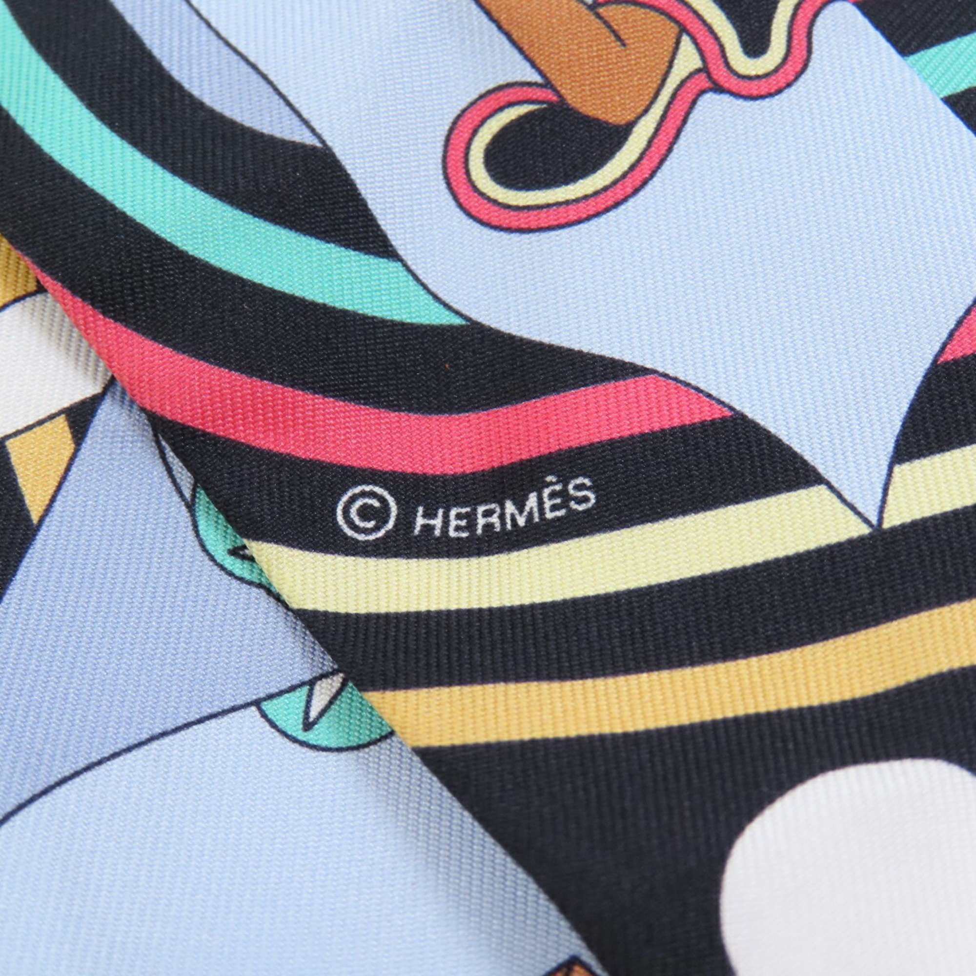 Hermes Twilly Scarf Silk Women's HERMES