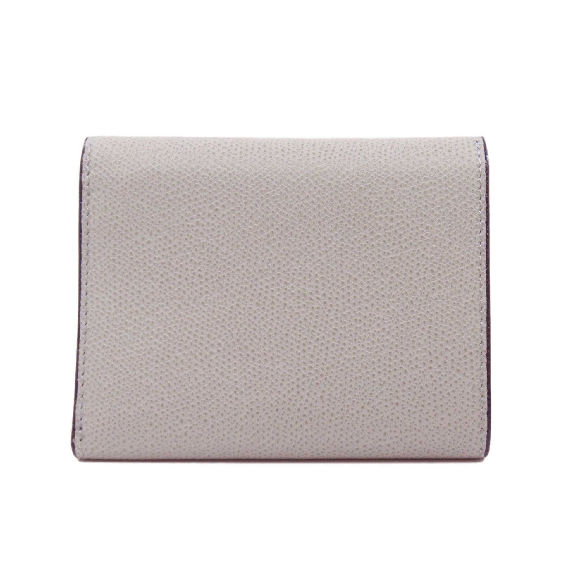 Valextra Iside Bi-fold Wallet Leather Women's