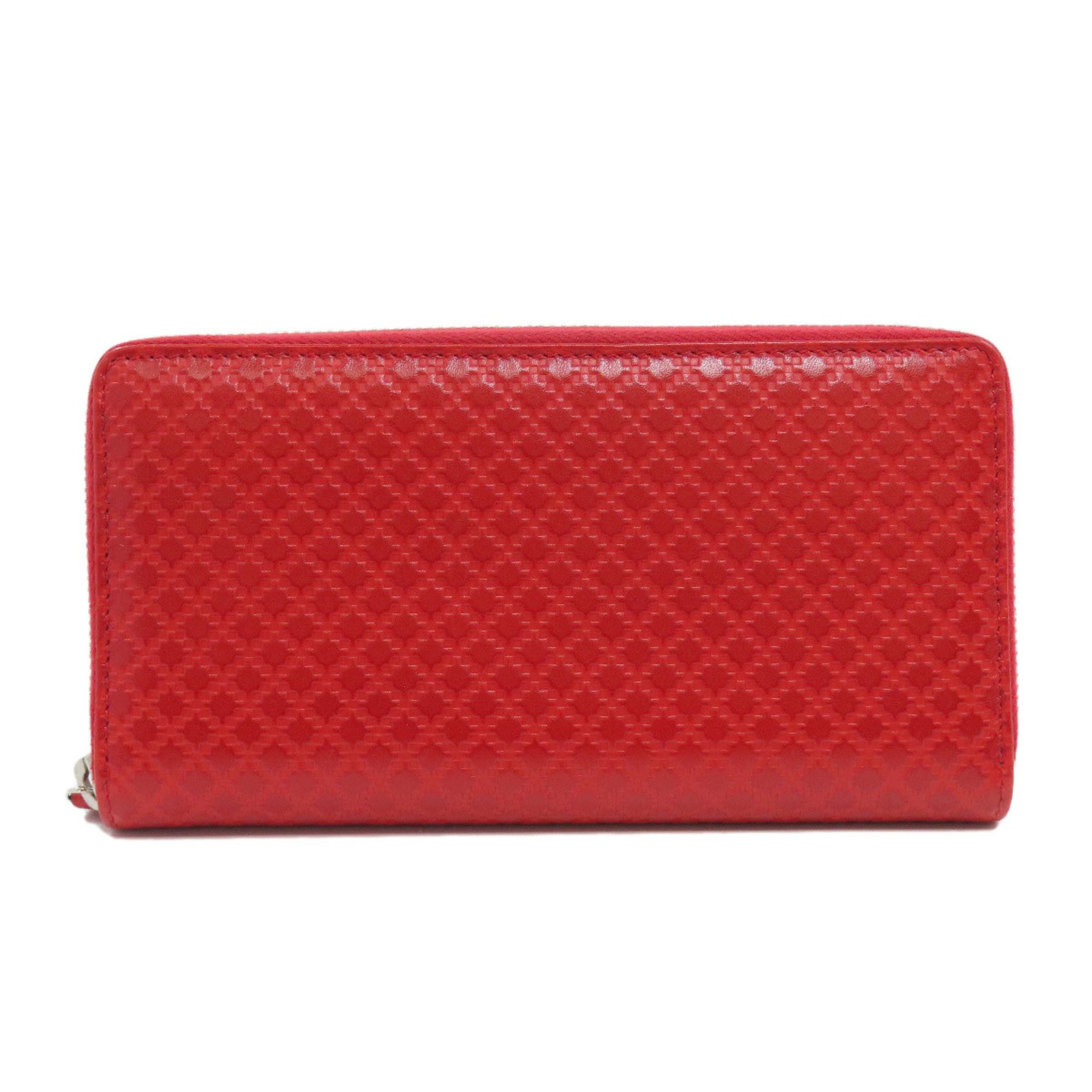 GUCCI 307990 Diamante Long Wallet Leather Women's