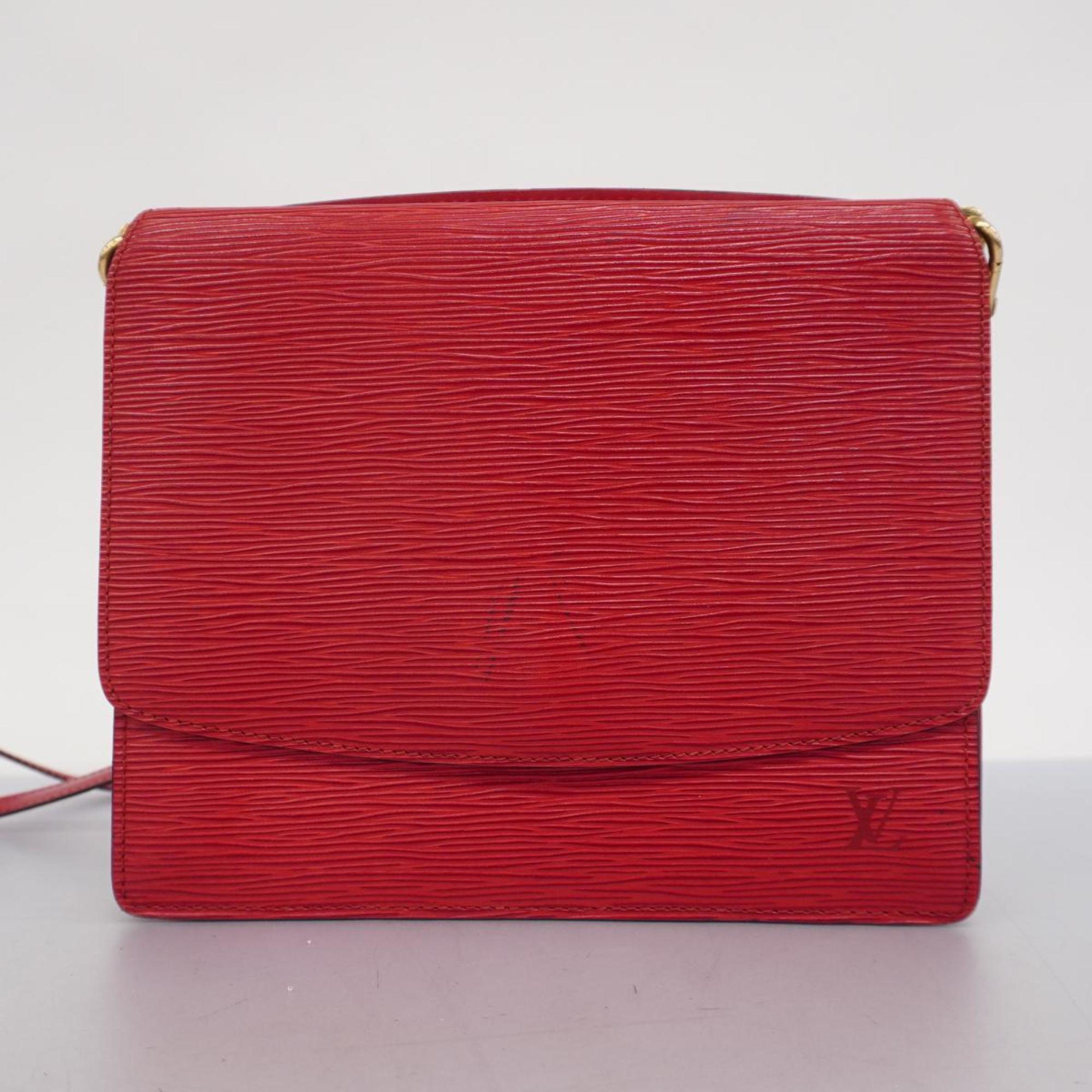 Louis Vuitton Shoulder Bag Epi Grenelle M52367 Castilian Red Women's