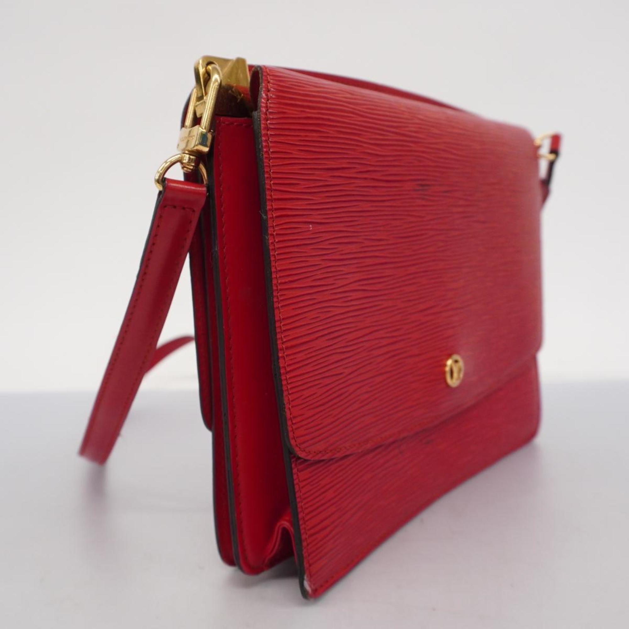 Louis Vuitton Shoulder Bag Epi Grenelle M52367 Castilian Red Women's