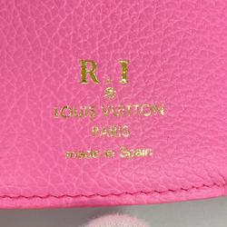 Louis Vuitton Tri-fold Wallet Lockme Portefeuille Lock M81147 Punch Pink Ladies