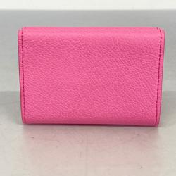 Louis Vuitton Tri-fold Wallet Lockme Portefeuille Lock M81147 Punch Pink Ladies