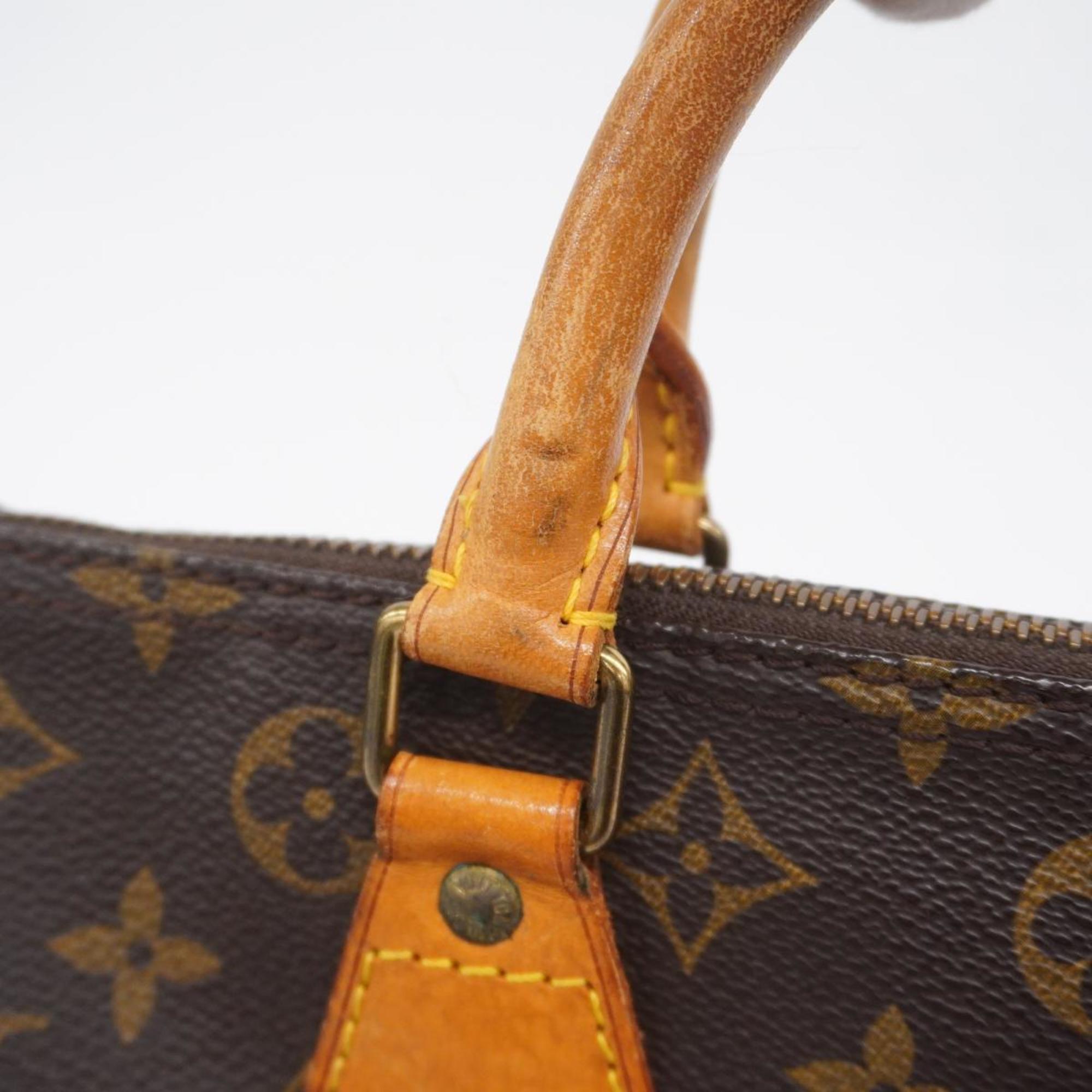 Louis Vuitton Handbag Monogram Speedy 30 M41108 Brown Ladies